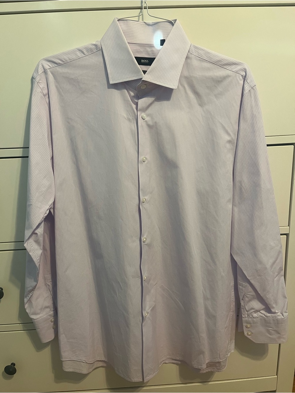 BOSS Men's Dress Shirt - Size 17